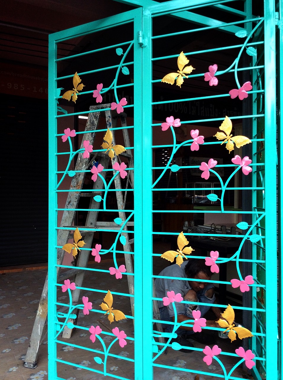 หน้าต่างเหล็กดัดอิตาลี — ร้านสินเจริญ บางกรวย