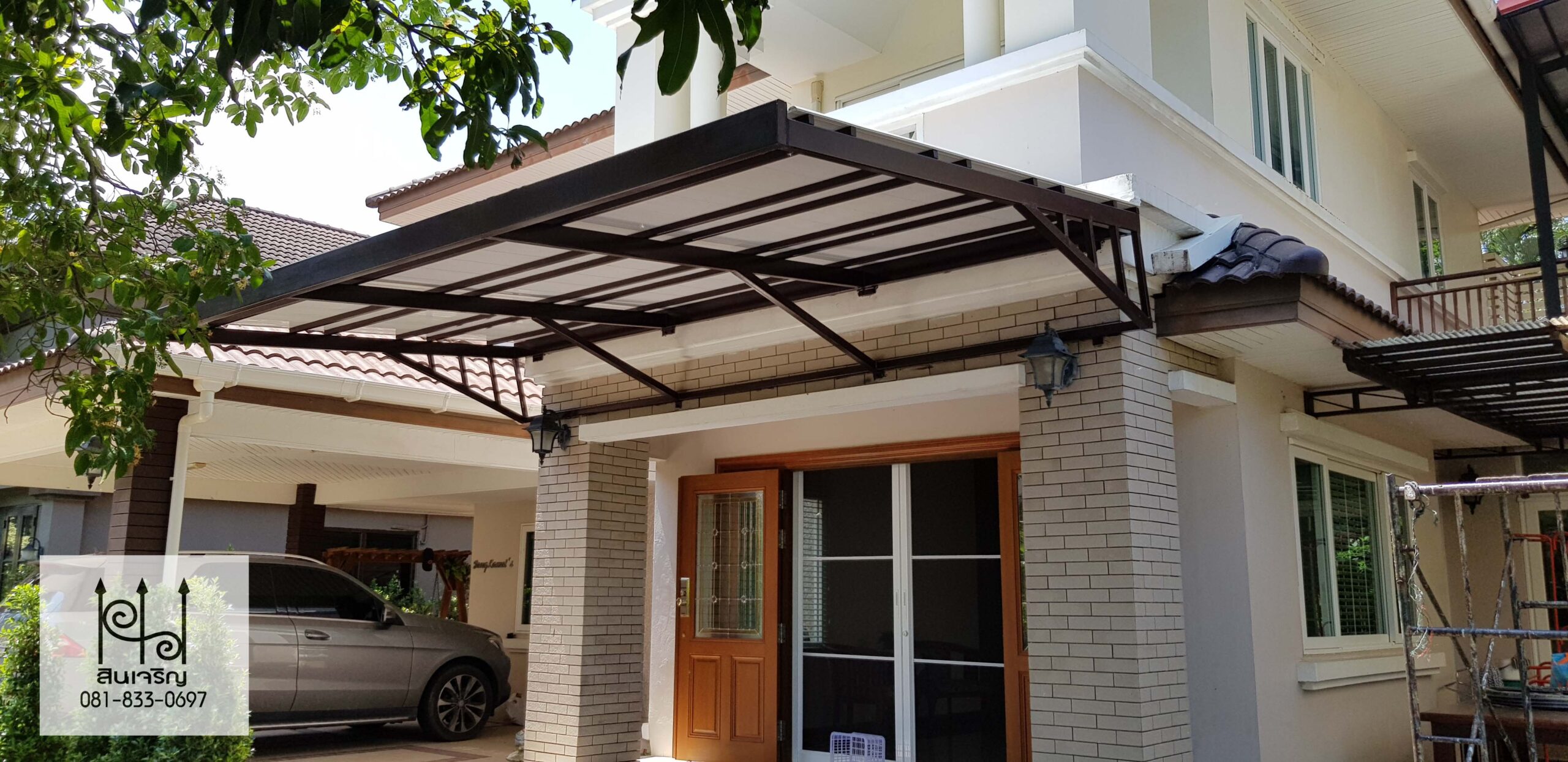 งานเหล็กดัดและรั้ว — ร้านสินเจริญ บางกรวย