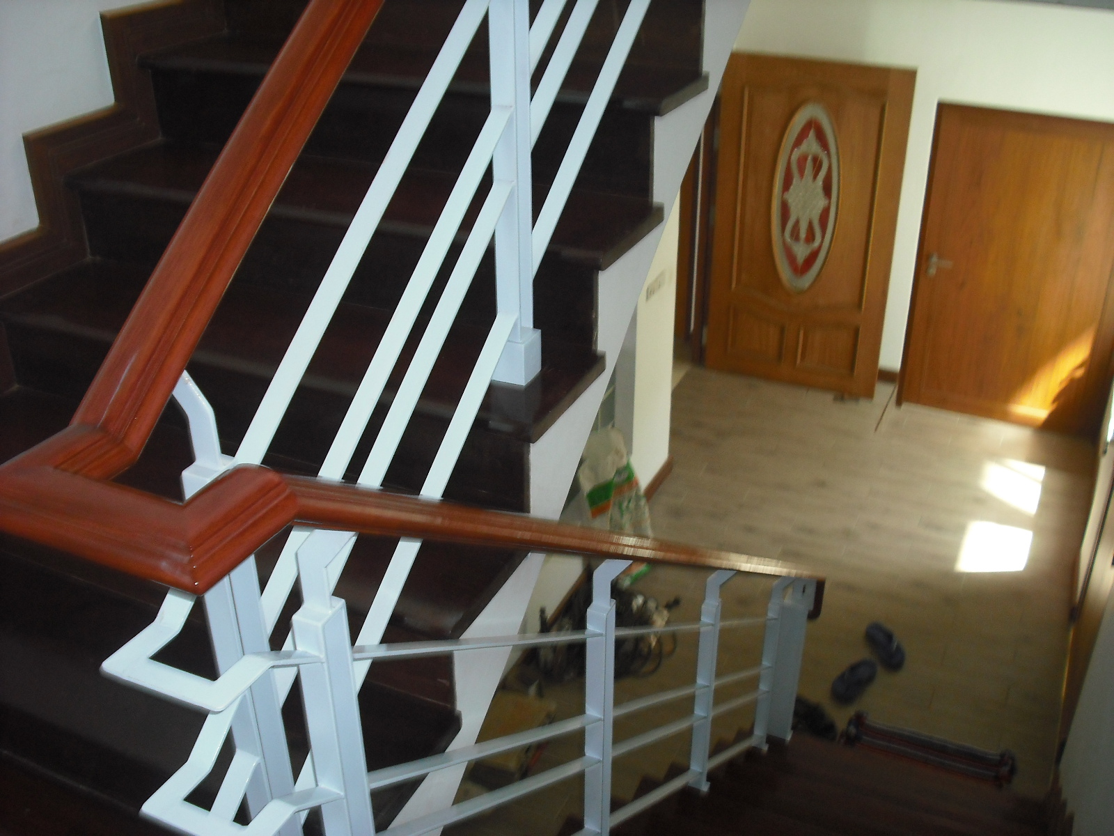 ราวบันไดสแตนเลส (ทางเดิน) — ร้านสินเจริญ บางกรวย