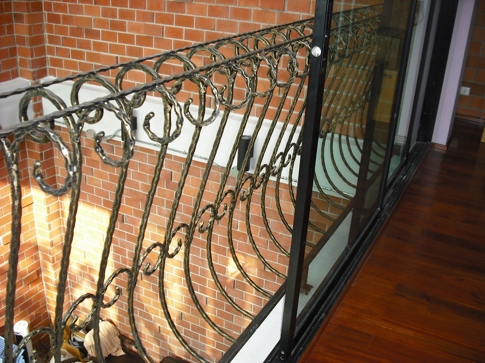 ราวบันไดบ้านสองชั้น — ร้านสินเจริญ บางกรวย